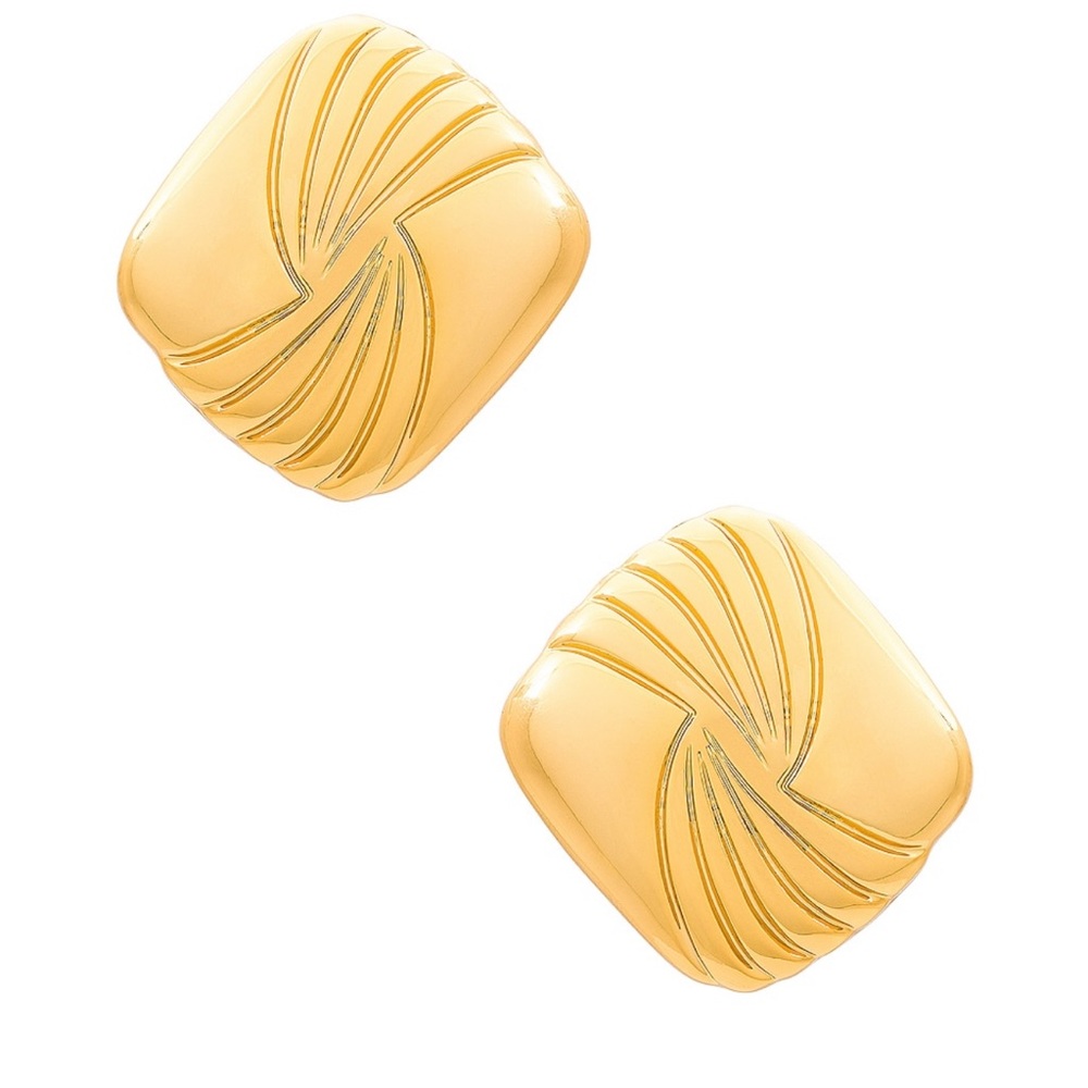 Heaven Mayhem Tabi Earrings, Elegant Gold-Tone Earrings